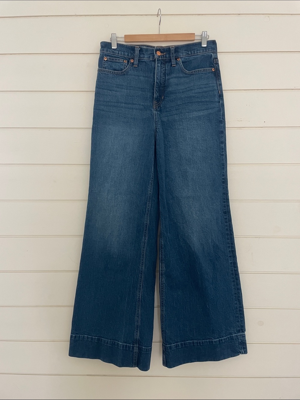 Jcrew Wide Leg High-Rise Trouser Jeans  size 29